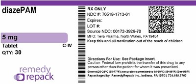 Diazepam 5mg 70518 1713 01
